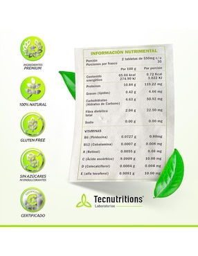 Escudo Tecnutritions con multivitamínico, vitamina d 23 y minerales de 60 tabletas