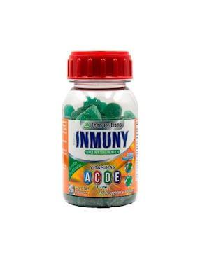 Suplemento Alimenticio Inmunity (Mandarinmuny) Tecnutritions Con Multivitamínico, Vitamina D 23 Y Minerales Sabor Mora Azul 200 G