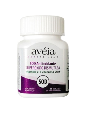 Glutatión + Superóxido dismutasa (SOD) Catalasa antioxidante auxiliar para el estrés Avéia con vitamina e sabor natural de 60 tabletas