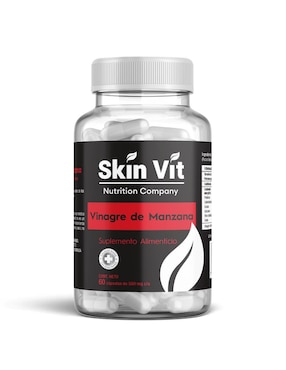 Vinagre De Manzana Skin Vit Nutrition Company Con Vinagre De Manzana 60 Cápsulas