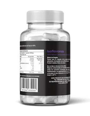 Isoflavonas Súper Premium Skin Vit Nutrition Company con isoflavonas de 60 cápsulas