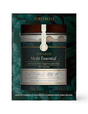 Multi Essential de OXOMIO Oxomio con multivitamínico, vitamina d 23 y minerales de 180 cápsulas