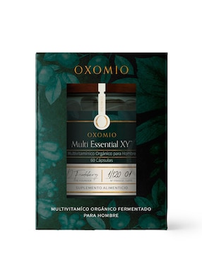 Multi Essential XY de OXOMIO Oxomio con multivitamínico, vitamina d 23 y minerales de 60 cápsulas