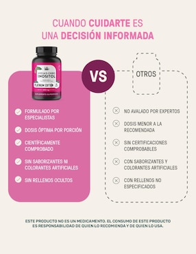 Myo & D-Chiro Inositol Life360+ formula 40:1 Life360 Myo & D-Chiro Inositol de 280 caps