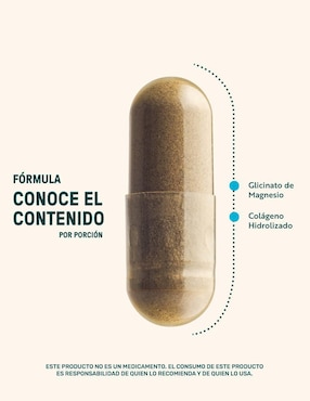 Mag Glycinate: Glicinato de Magnesio, Estearato de Magnesio y Colágeno Hidrolizado Life 360+ Life360+