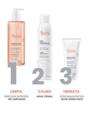 Leche corporal recomendada para calmar la piel día Avène Xeracalm para piel seca y sensible