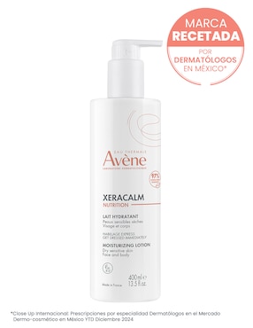 Leche corporal recomendada para calmar la piel de día Avène Xeracalm para piel seca y sensible