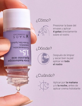Sérum hidratante facial Ácido Hialurónico Activo Puro Etat Pur todo tipo piel