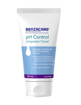 Limpiador Facial Benzacare PH Control Galderma Para ácne