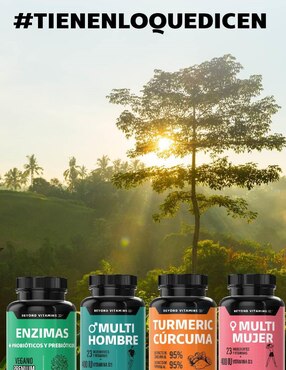 Enzimas Digestivas, Probióticos y Prebióticos Beyond Vitamins con enzimas digestivas y probióticos sabor original de 180 cápsulas