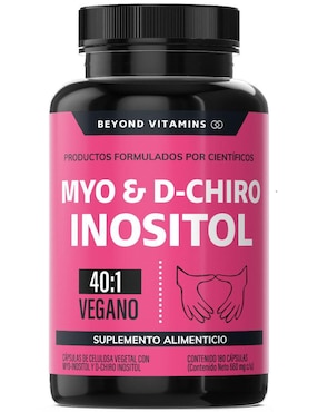 Suplemento Alimenticio Beyond Vitamins Con Myo-inositol Y D-chiro Inositol 180 Caps