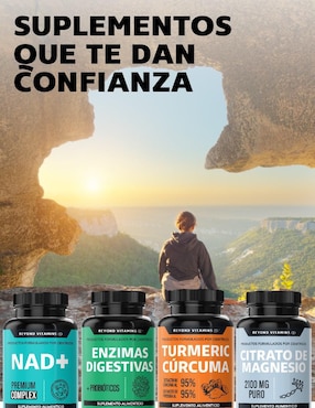 Resveratrol, semilla de uva, Acai en polvo, Vitamina C, Pimienta negra Beyond Vitamins con resveratrol sabor natural de 180 cápsulas