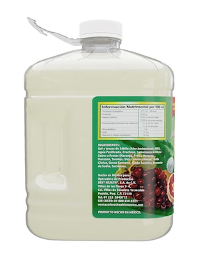 Jugo de Aloe Vera Best Health con aloe barbadensis sabor frutas tropicales de 3.785 l