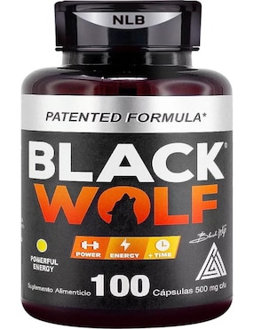 Suplemento Black Wolf de Qoo vitamina Blinlab cápsulas para hombre
