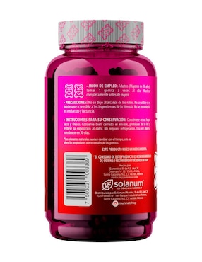 Suplemento alimenticio vinagre de manzana Belabear sabor manzana de 90 gomitas