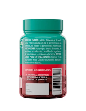 Suplemento alimenticio Coq10 + Vitaminas A, C y E, Zinc y Selenio Solanum con coQ10 de 60 cápsulas
