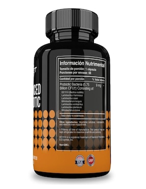 Advanced Probiotics Reset Nutrition con probioticos 5.7 billones cfu de 60 cápsulas