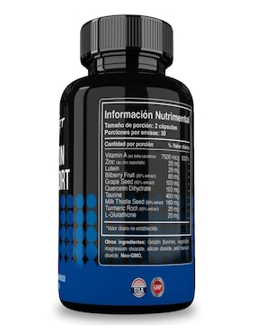 Vision Support Reset Nutrition con luteina de 60 cápsulas