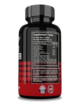 Test Booster Reset Nutrition con zinc de 60 cápsulas