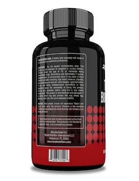 Test Booster Reset Nutrition con zinc de 60 cápsulas