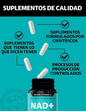 Nicotinamida Ribosa Beyond Vitamins de 30 cápsulas