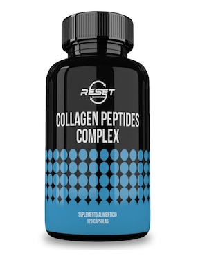 Collagen Peptides Reset Nutrition Sabor Natural 120 Cápsulas