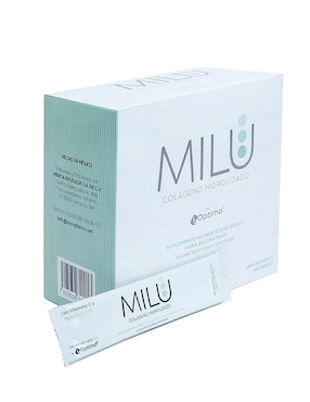 Milu Colágeno Hidrolizado Con Magnesio Y Vitamina C Milu Colágeno Hidrolizado sabor original de 330 g