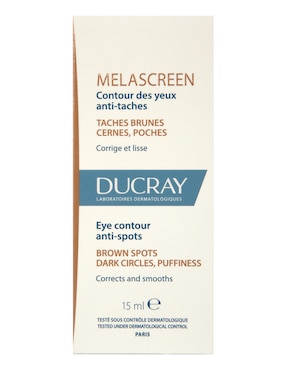 Crema para contorno de ojos recomendada para prevenir la aparición de manchas día y noche Ducray Melascreen para todo tipo piel