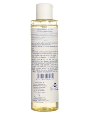 Limpiadores rostro y cuerpo Dexeryl Aceite de Ducha 200 ml, Piel Seca y Atópica, pH Fisiológico Pierre Fabre para calmar la piel