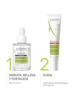 Sérum hidratante facial Biology Hyalu Aderma piel sensible