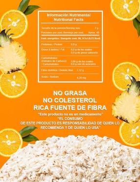 Fibra Pureza de Oro Best Health con psyllium (plantago ovata) sabor natural de 340 g