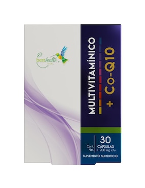 Multivitamínico + Co-Q10 Best Health 30 Cápsulas