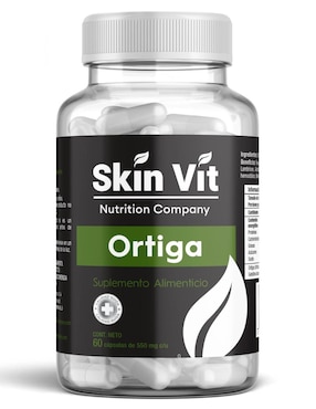 Ortiga Skin Vit Nutrition Company sabor natural de 60 cápsulas