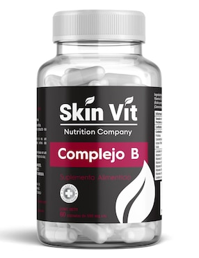 Complejo B Skin Vit Nutrition Company Con Vitamina B3 60 Cápsulas