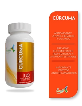 Cúrcuma Best Health de 120 cápsulas
