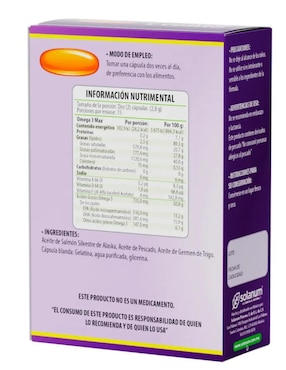 Omega 3 Max Solanum de 30 cápsulas