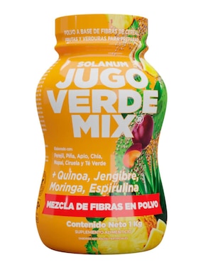 Jugo Verde Mix + Quinoa Solanum Con Jengibre Sabor 1 Kg