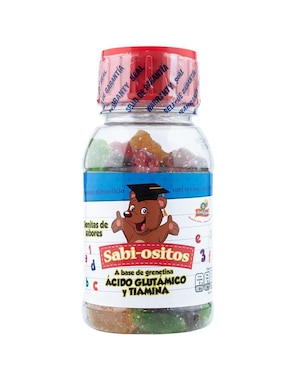 Sabi-ositos Honeyland Con ácido Glutámico + Vitamina B1 Sabor Cítrico 120 Gomitas