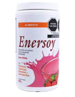 Enersoy Nb Foods con vitamina e y aminoácidos sabor fresa de 500 g
