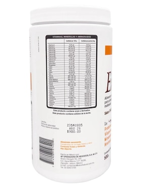Enersoy Nb Foods con vitamina e y aminoácidos sabor chocolate de 500 g