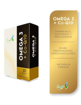 OMEGA 3 + CoQ10 Best Health de 30 cápsulas