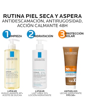 Crema para cuerpo recomendada para hidratar de día y noche La Roche Posay para todo tipo piel