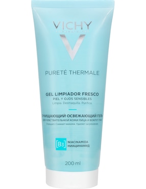 Limpiador Facial Vichy Pureté Thermale Para Sensibilidad Y Enrojecimiento