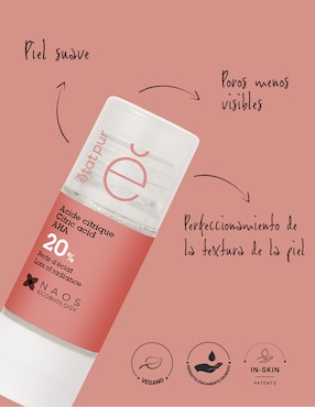 Sérum facial Ácido Cítrico Activo Puro Etat Pur de piel normales y sensibles