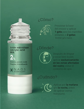 Sérum facial Ácido salicílico Activo Puro Etat Pur Etat Pur de piel mixta y grasa