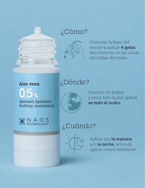 Sérum hidratante Aloe vera Activo Puro Etat Pur Etat Pur de piel normales y sensibles