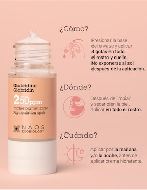 Sérum facial Glabridina Activo Puro Etat Pur de piel sensible