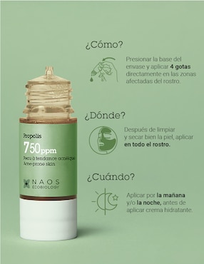 Sérum facial Própolis Activo Puro Etat Pur de piel mixta y grasa
