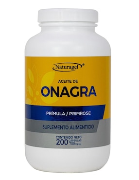 Aceite de Onagra Naturagel de 200 cápsulas