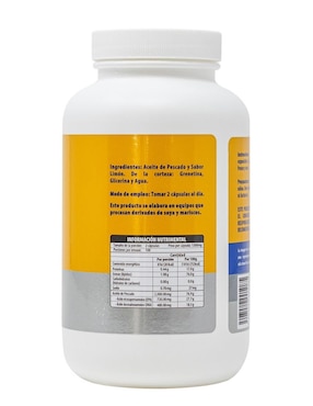 Omega 3 (EPA 360 / DHA 240) Naturagel sabor limón de 200 cápsulas